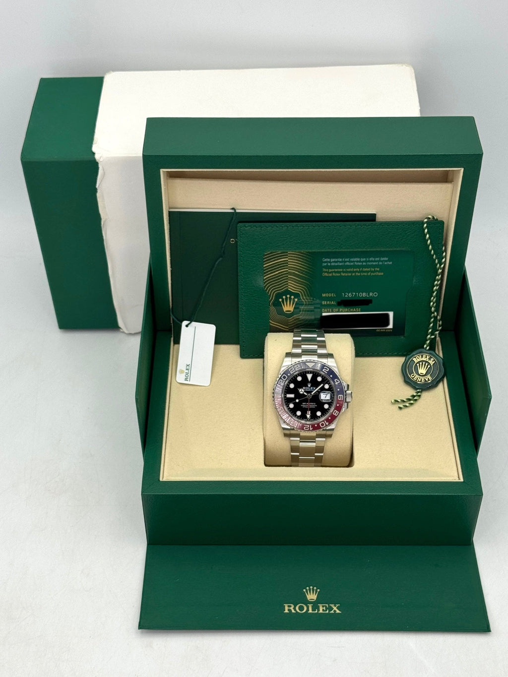2025 Rolex GMT-Master II "Pepsi" 40mm 126710BLRO Oyster