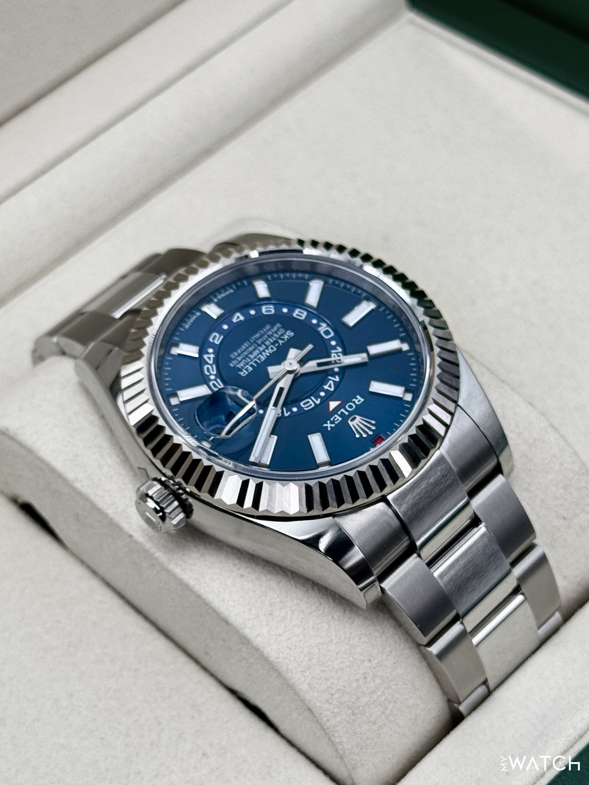 NEW 2026 Rolex Sky-Dweller 42mm 336934 Oyster Blue Dial