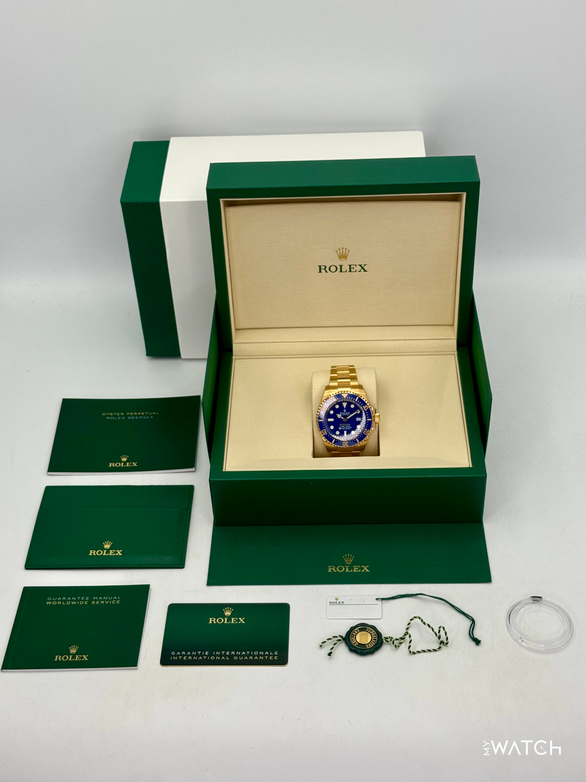 NEW 2026 Rolex Deepsea 44mm 136668LB Yellow Gold Blue Dial (STICKERED)