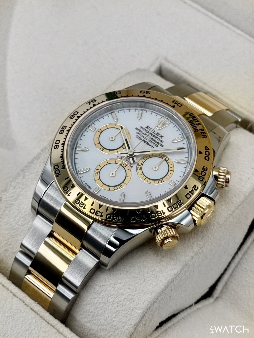 2024 Rolex Daytona 40mm 126503 Two-Tone White Dial
