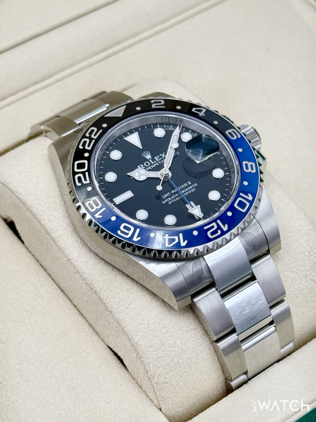 NEW 2025 Rolex GMT-Master II "Batman" 40mm 126710BLNR Oyster (STICKERED)