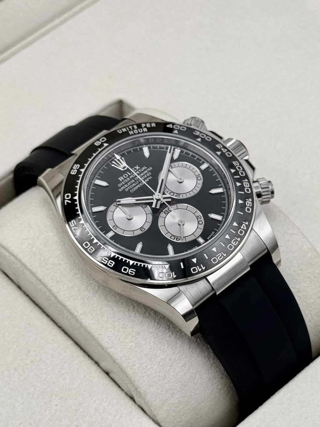 NEW 2026 Rolex Daytona "Baby Le Mans" 40mm 126519LN White Gold Black Dial