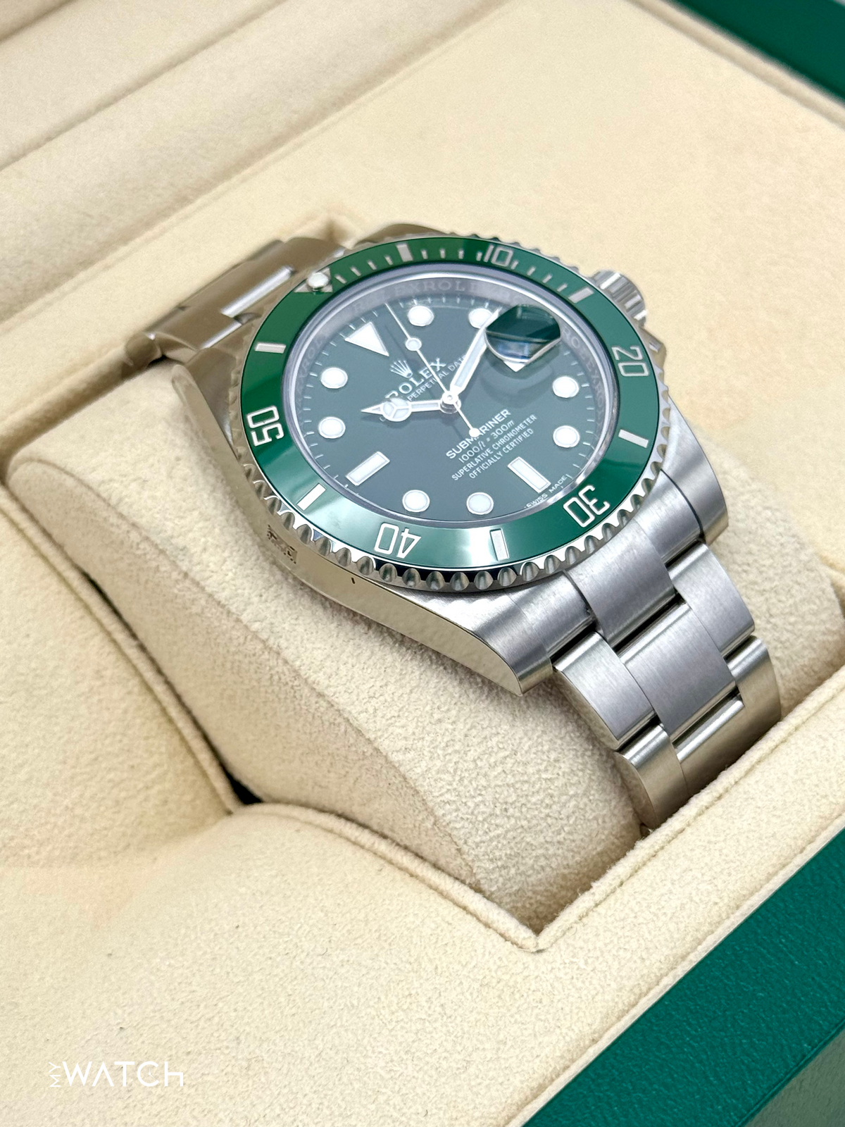 NEW OLD STOCK 2020 Rolex Submariner “Hulk” 40mm 116610LV Green Dial (STICKERED)