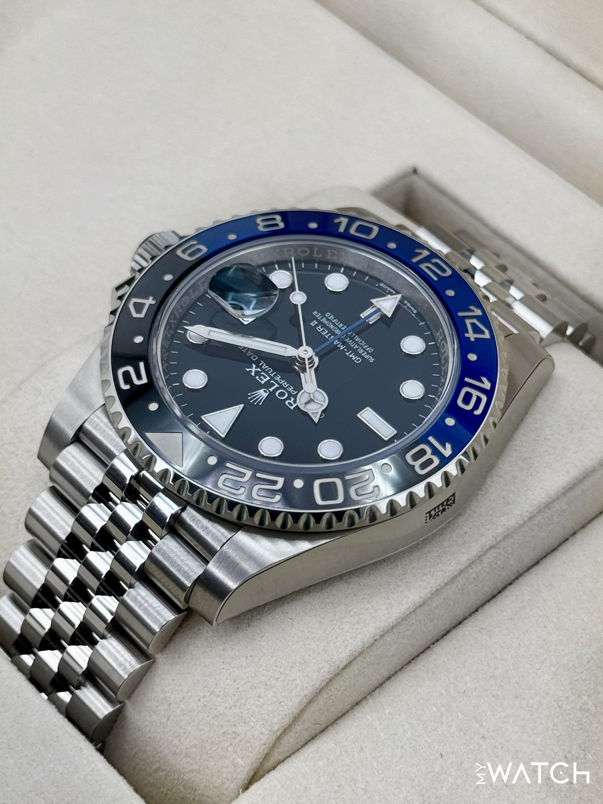 2025 Rolex GMT-Master II "Batgirl" 40mm 126710BLNR Jubilee