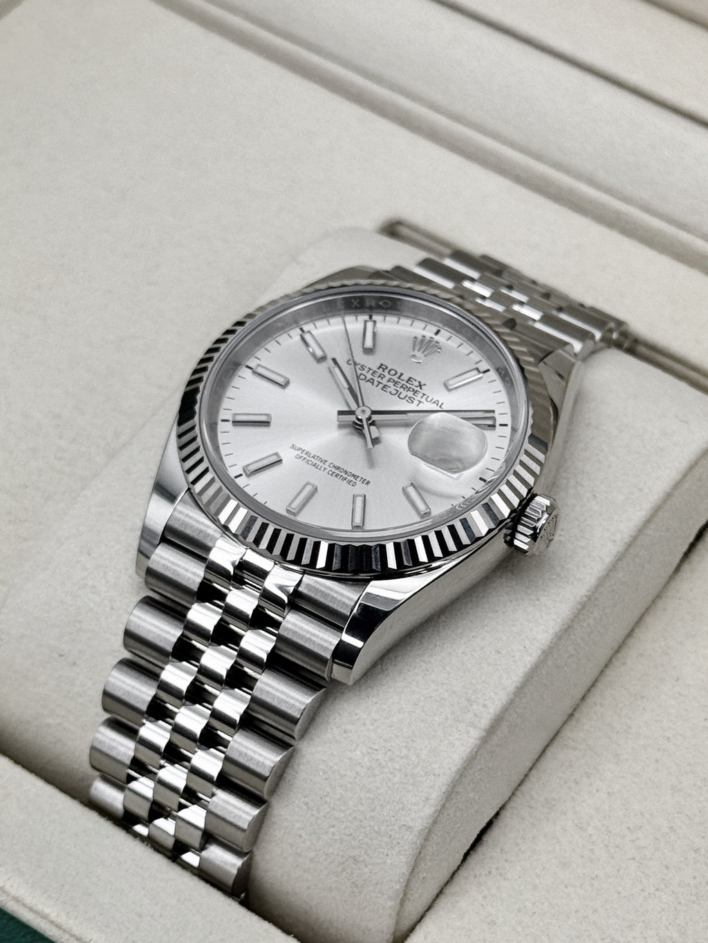 NEW 2026 Rolex Datejust 36mm 126234 Stainless Steel Jubilee Silver Dial