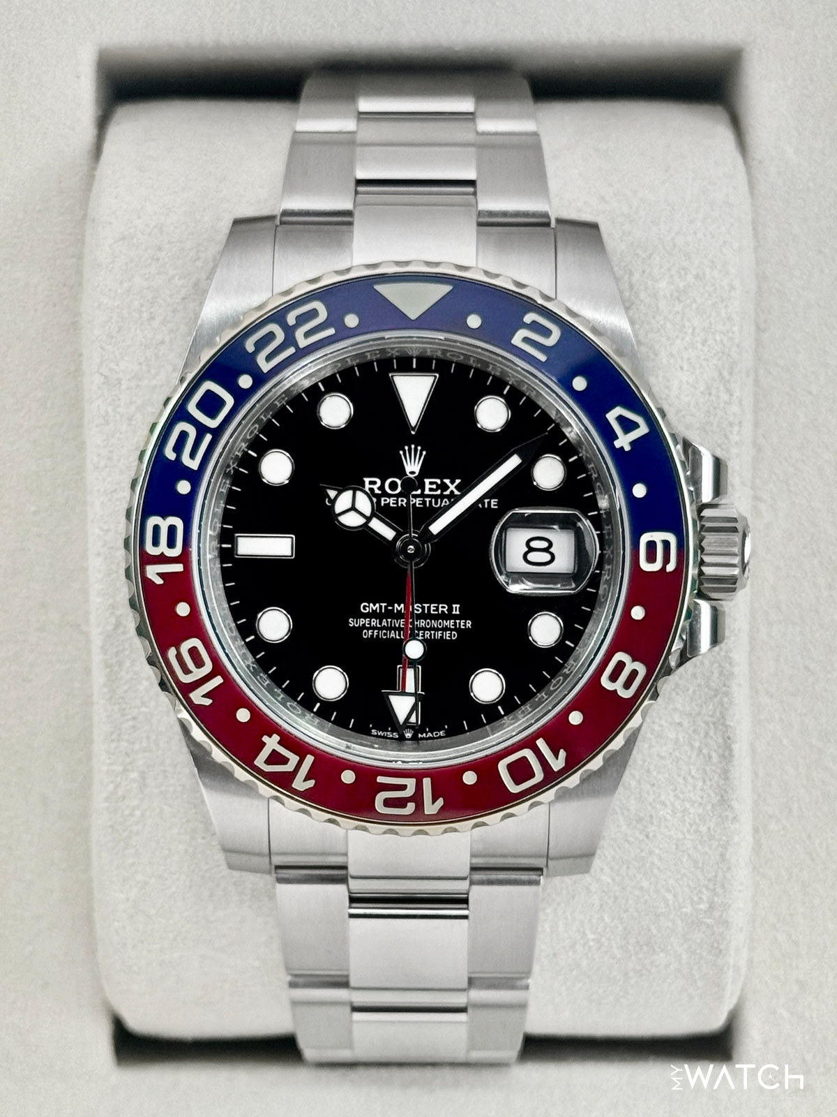 2025 Rolex GMT-Master II "Pepsi" 40mm 126710BLRO Oyster