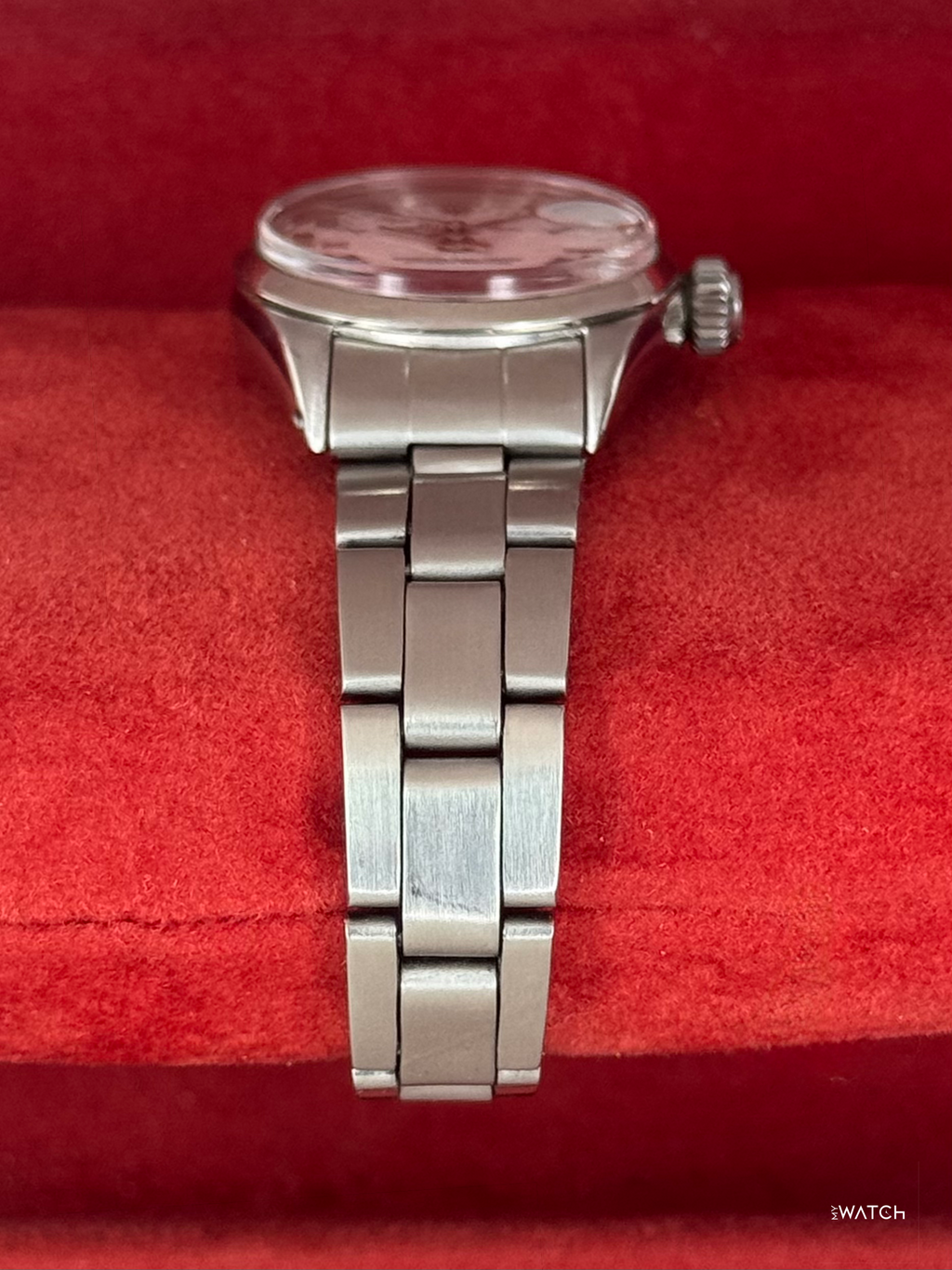 1970 Rolex Lady Oyster Perpetual Date 26mm 6517 Stainless Steel White Dial