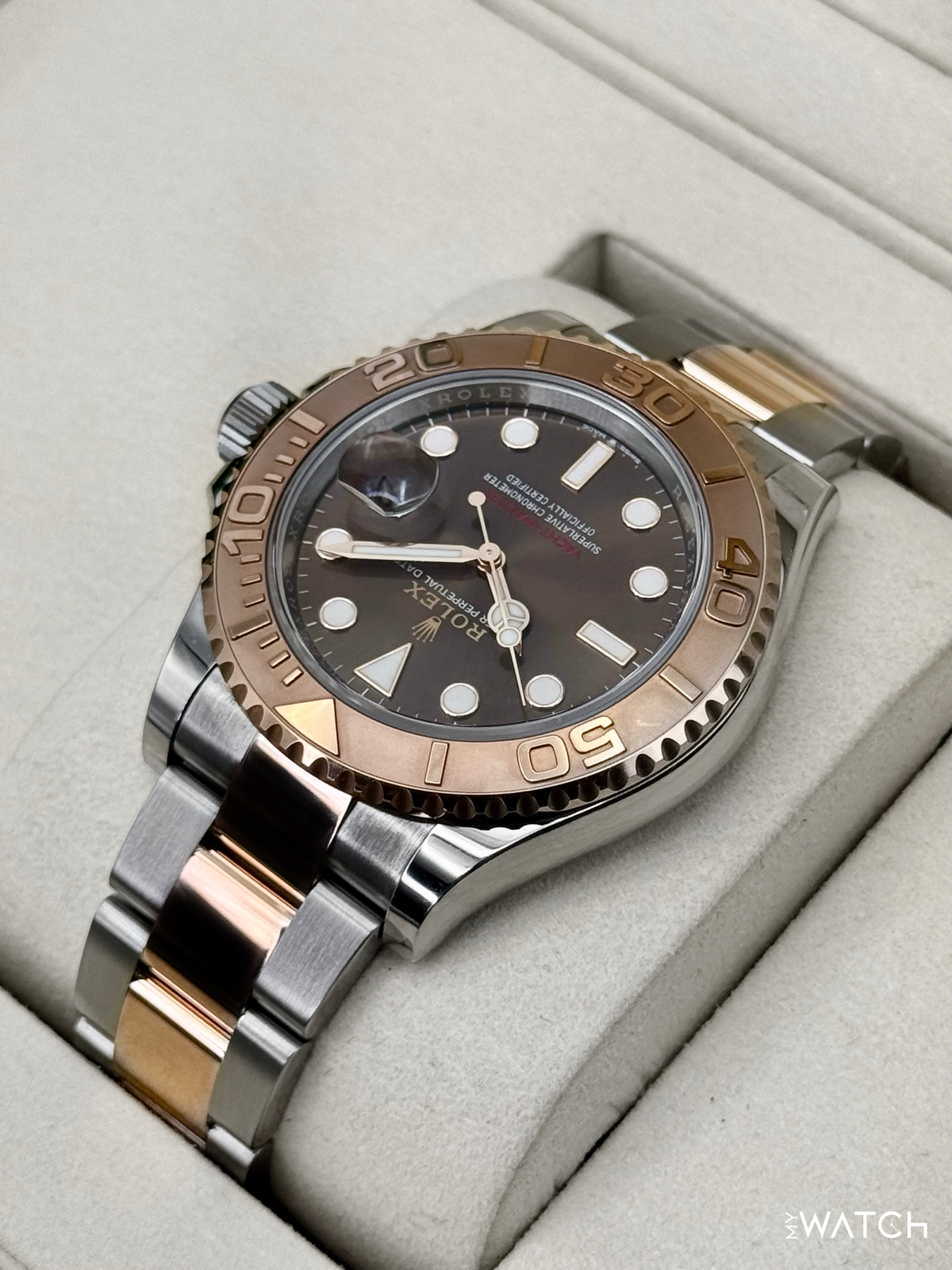2025 Rolex Yacht-Master 40mm 126621 Two-Tone Chocolate Dial