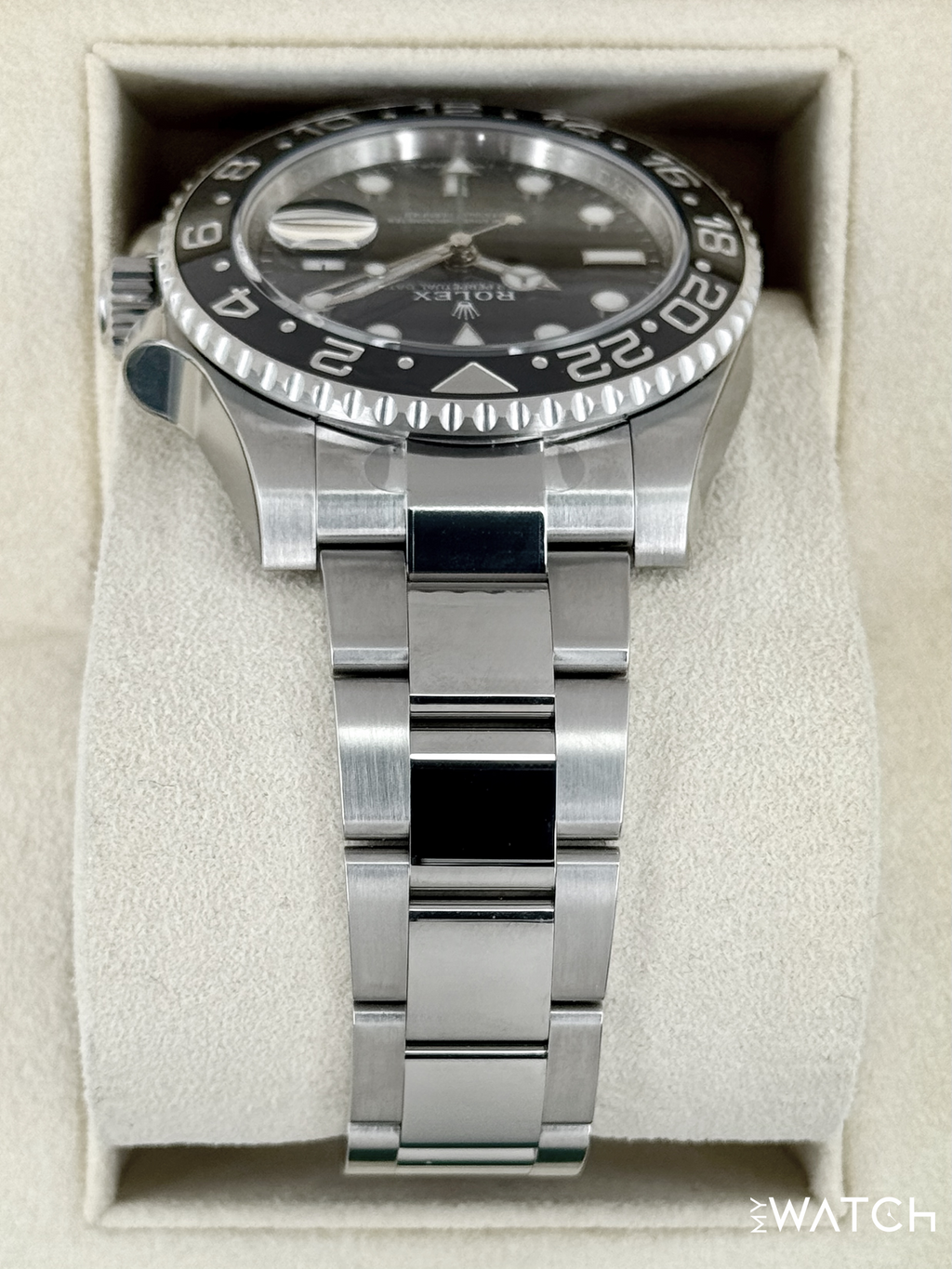 NEW OLD STOCK 2018 Rolex GMT-Master II 40mm 116710LN Black Dial (STICKERED)
