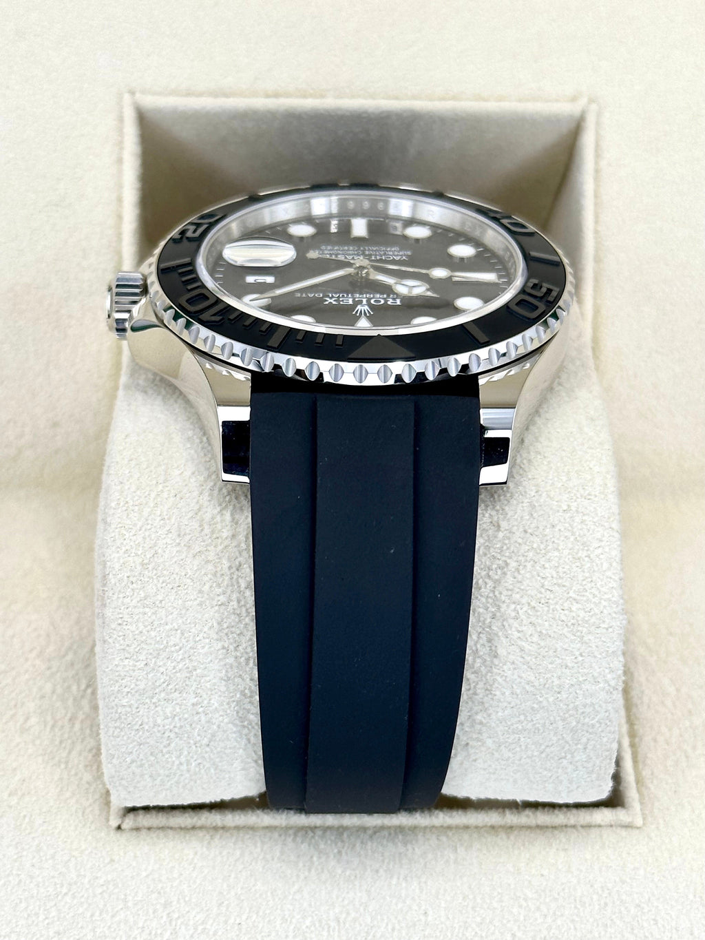 NEW 2026 Rolex Yacht-Master 42mm 226659 White Gold Oysterflex Black Dial