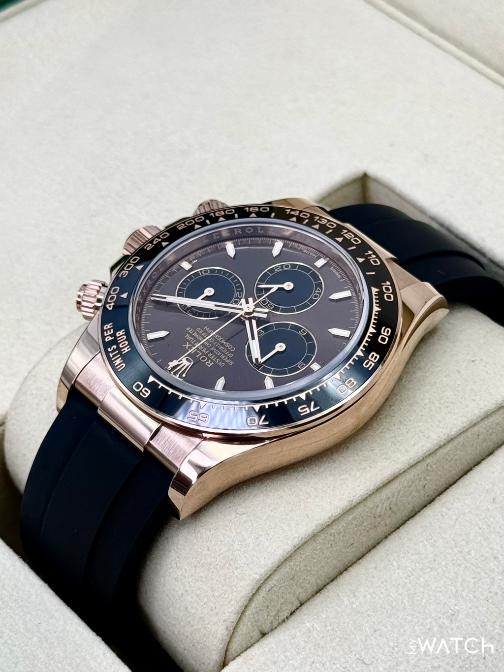 NEW 2026 Rolex Daytona 40mm 126515LN Rose Gold Oysterflex Chocolate Dial