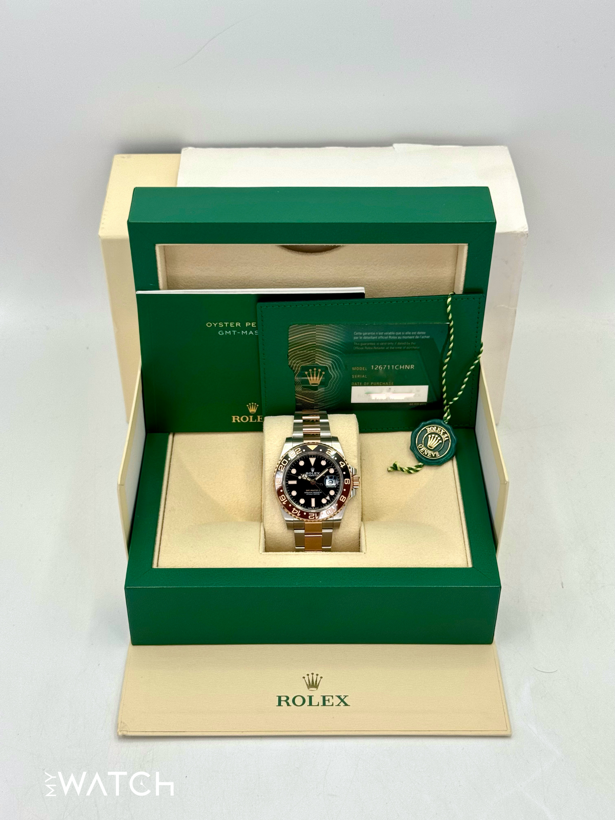 2023 Rolex GMT-Master II "Rootbeer" 40mm 126711CHNR Two-Tone