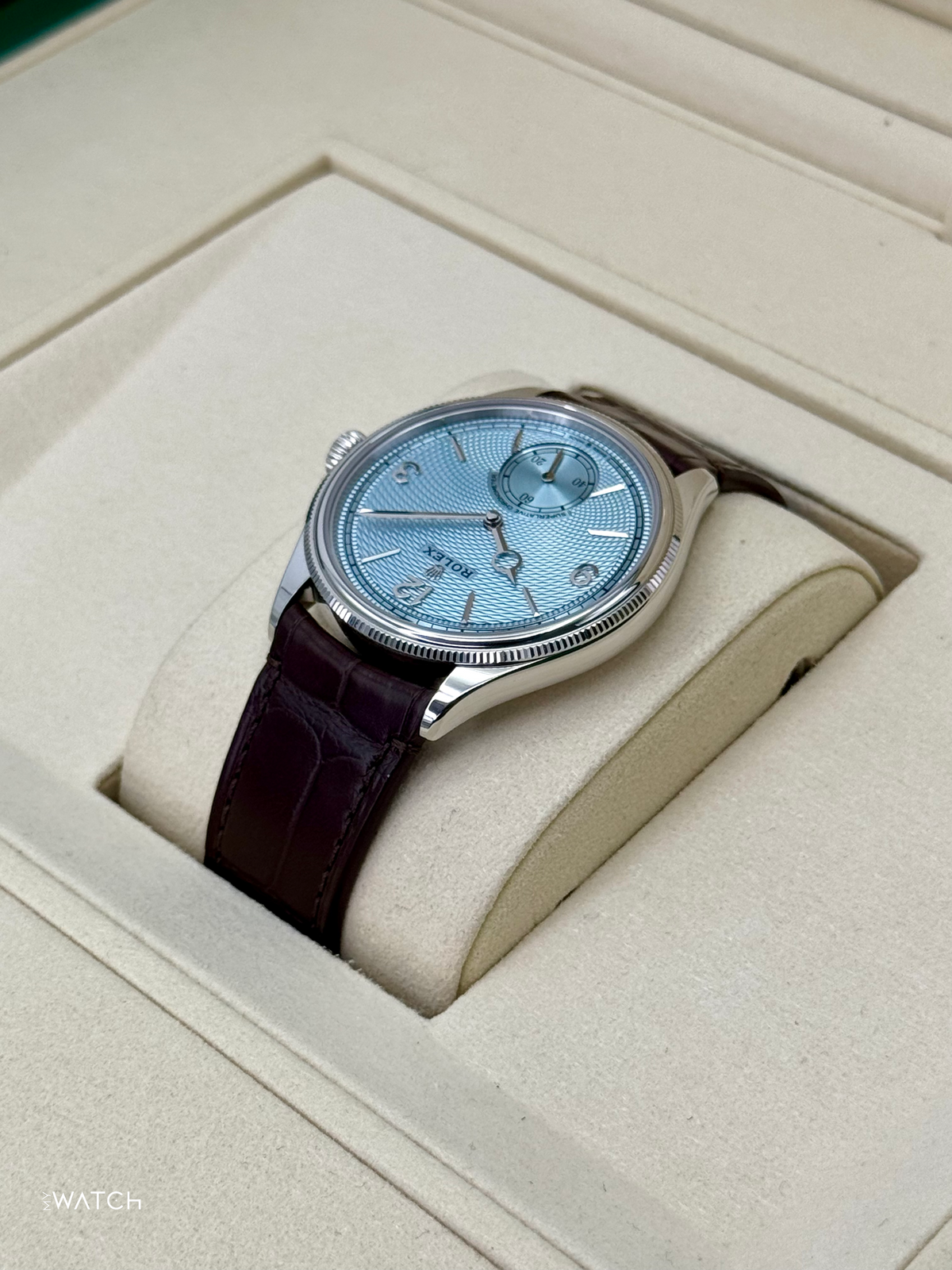 NEW 2026 Rolex 1908 39mm 52506 Platinum Ice Blue Dial