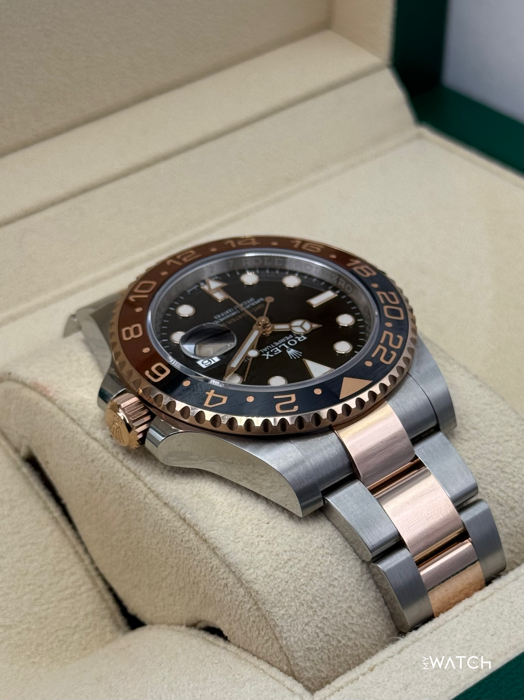 2020 Rolex GMT-Master II "Rootbeer" 40mm 126711CHNR Two-Tone