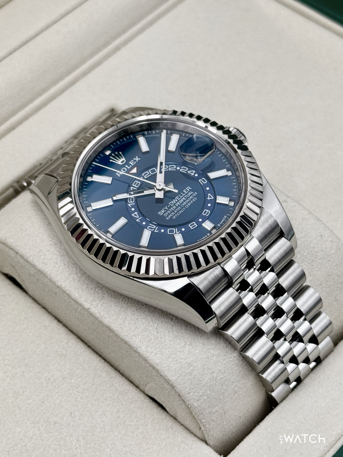 2025 Rolex Sky-Dweller 42mm 336934 Jubilee Blue Dial