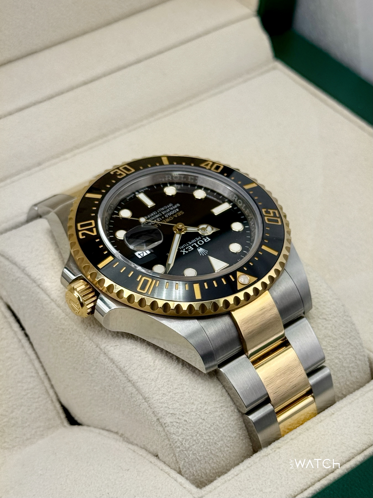 2022 Rolex Sea-Dweller 43mm 126603 Two-Tone Black Dial