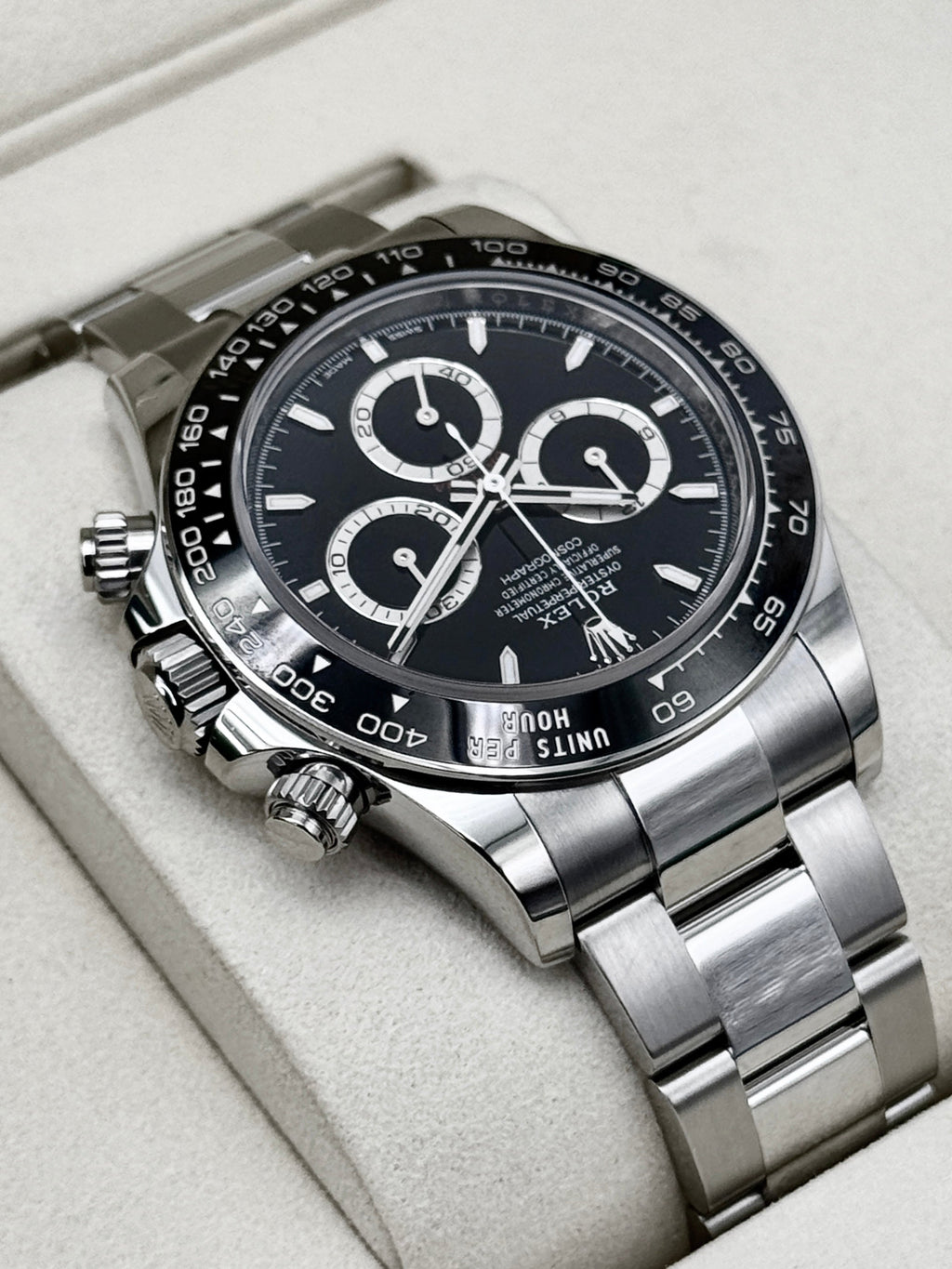 NEW 2026 Rolex Daytona 40mm 126500LN Stainless Steel Black Dial