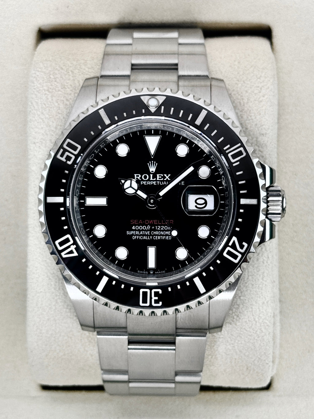 2025 Rolex Sea-Dweller 43mm 126600 Black Dial