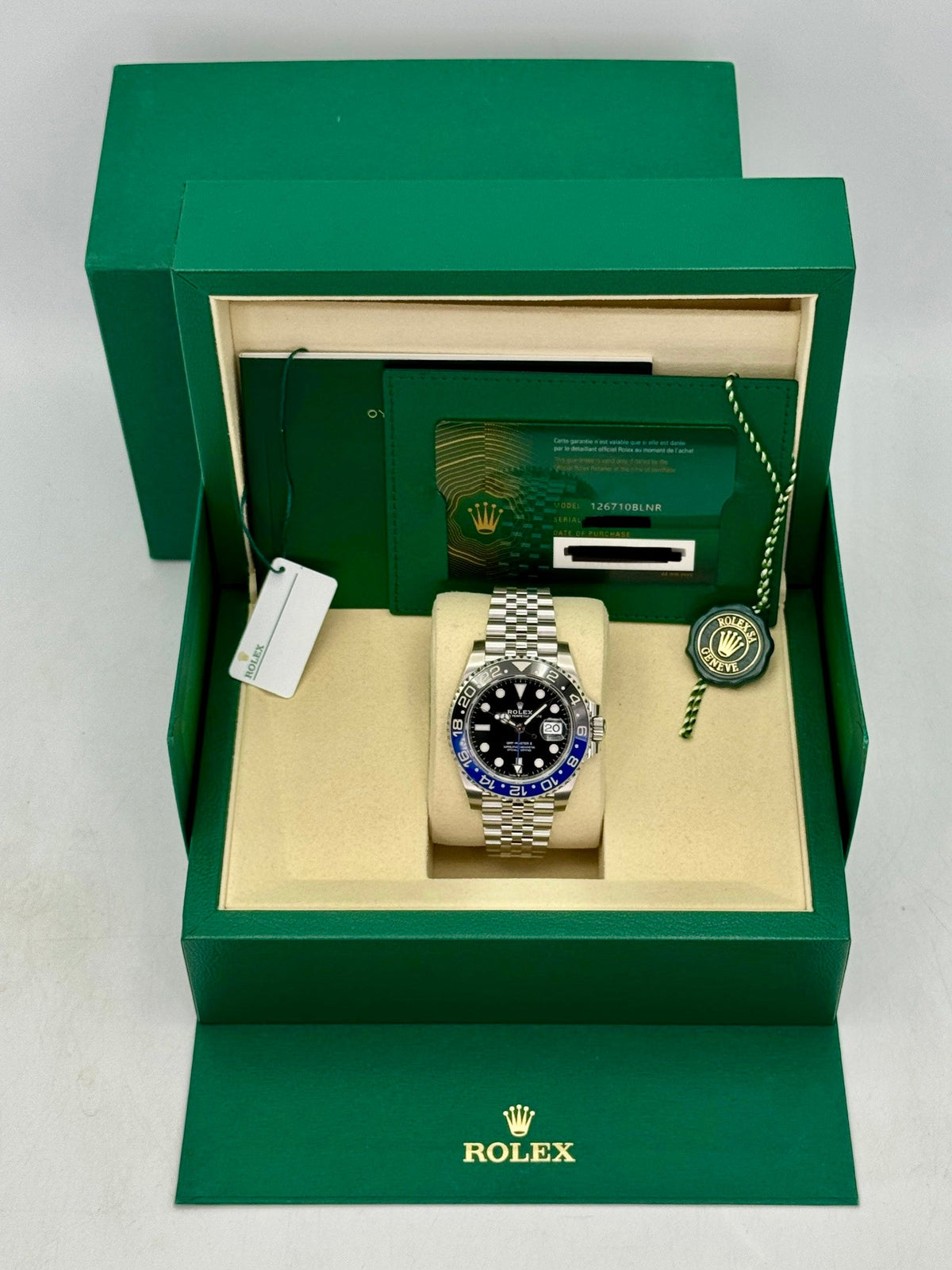 2025 Rolex GMT-Master II "Batgirl" 40mm 126710BLNR Jubilee