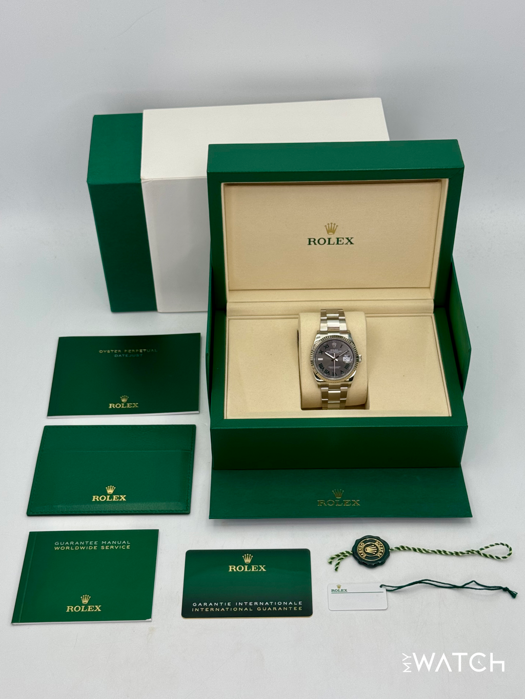 NEW 2026 Rolex Datejust 36mm 126234 Oyster Wimbledon Dial