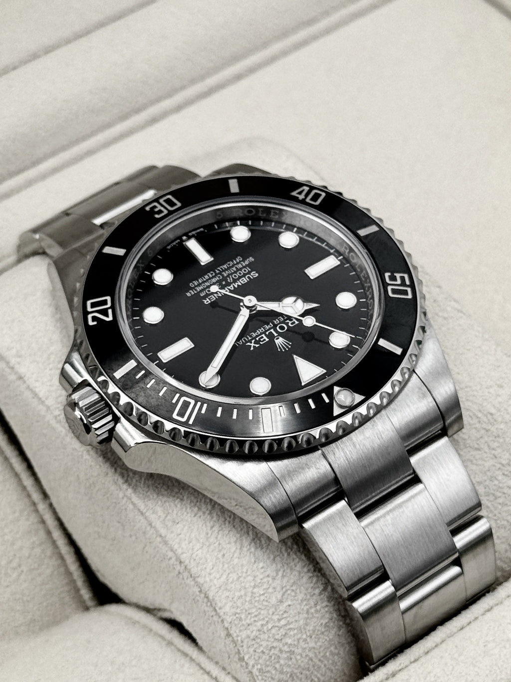 2024 Rolex Submariner 41mm 124060 Stainless Steel Black Dial