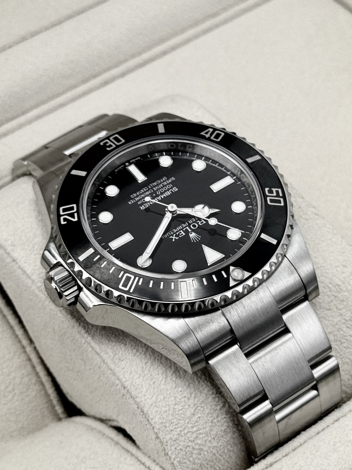 2024 Rolex Submariner 41mm 124060 Stainless Steel Black Dial