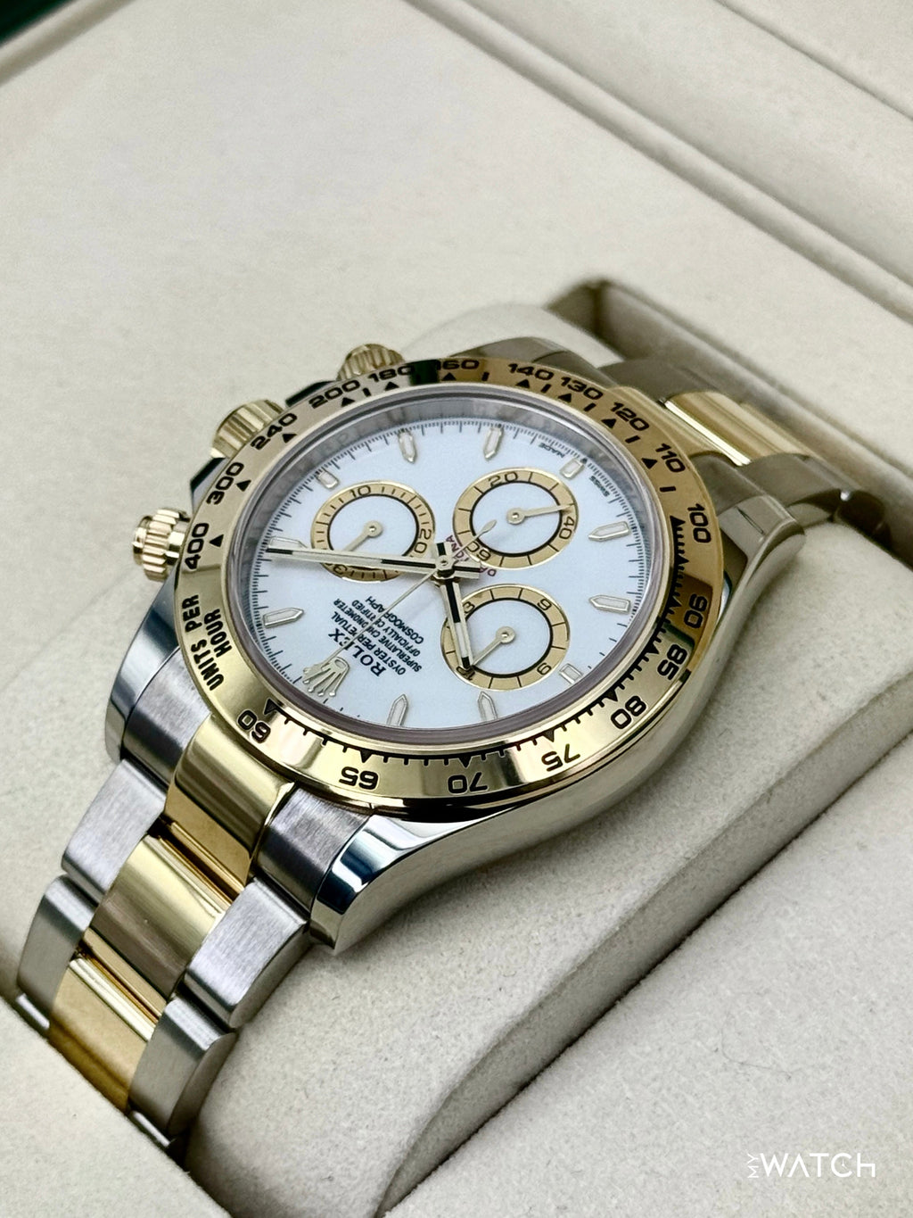 2025 Rolex Daytona 40mm 126503 Two-Tone White Dial