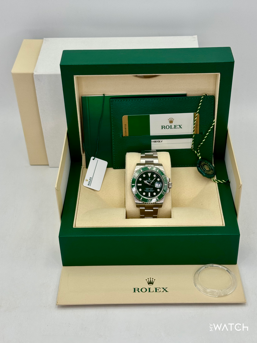 2016 Rolex Submariner “Hulk” 40mm 116610LV Green Dial