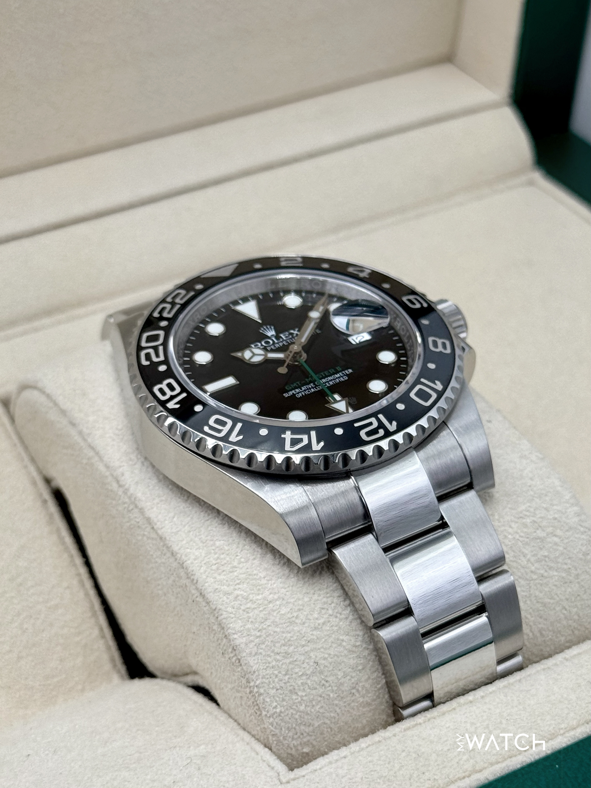 2017 Rolex GMT-Master II 40mm 116710LN Stainless Steel Black Dial (with RSC)