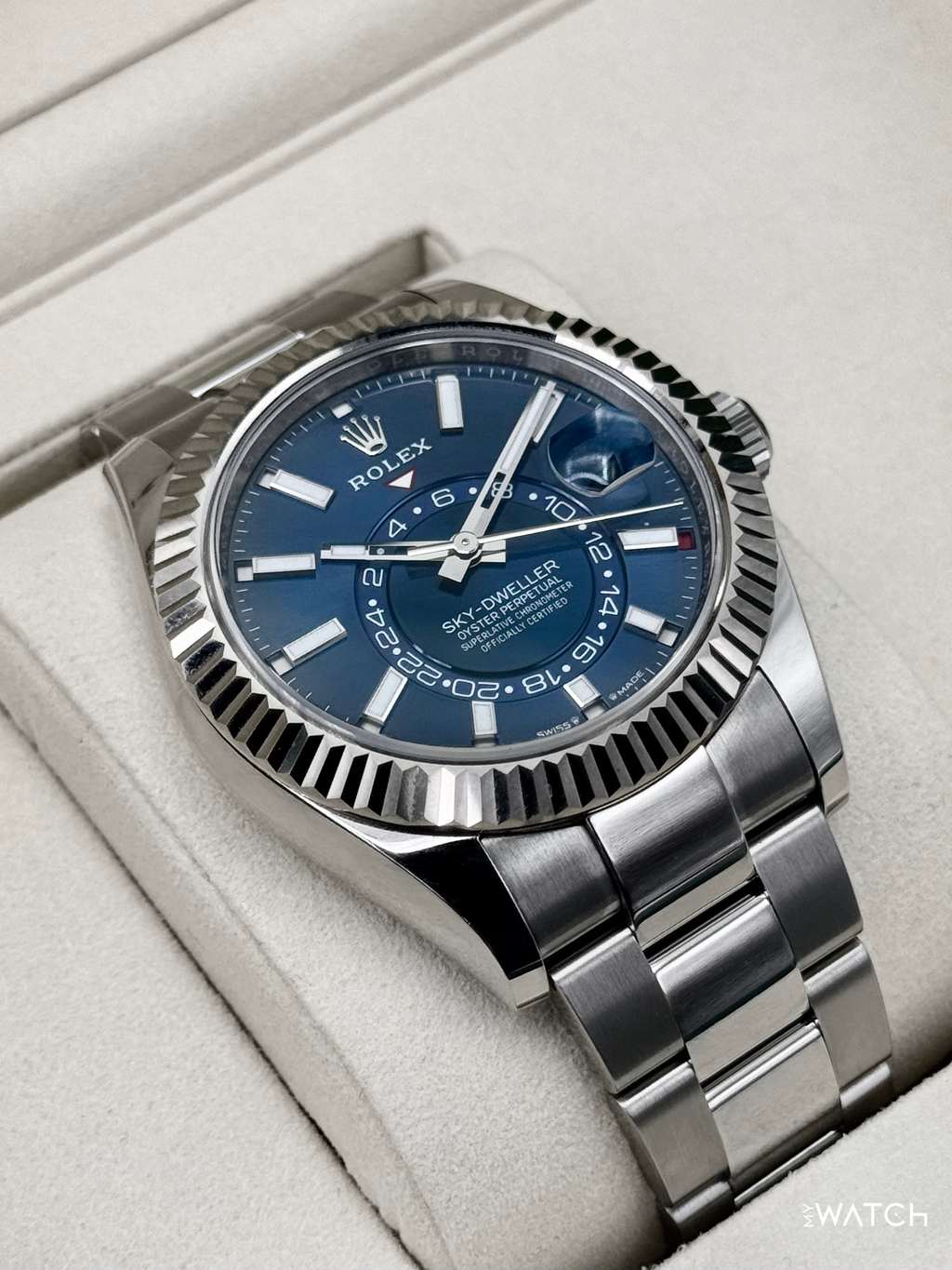 2026 Rolex Sky-Dweller 42mm 336934 Oyster Blue Dial