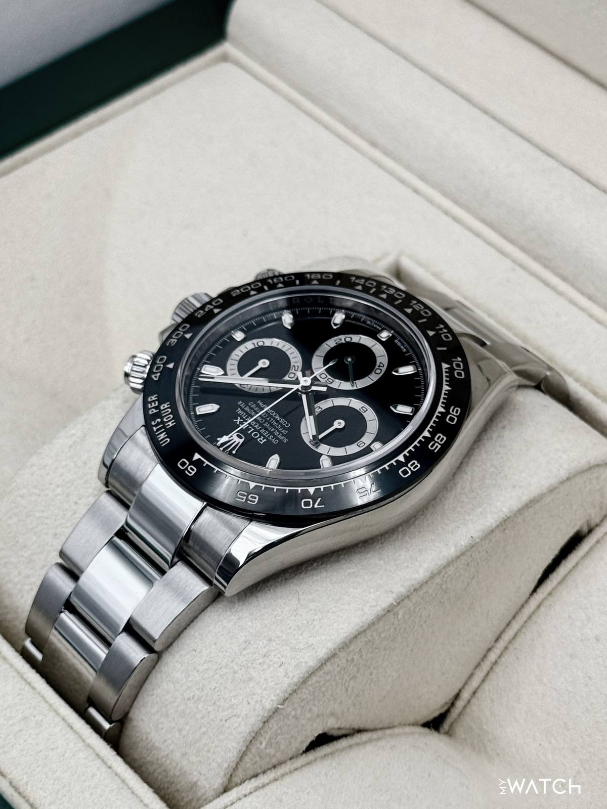 2021 Rolex Daytona 40mm 116500LN Stainless Steel Black Dial