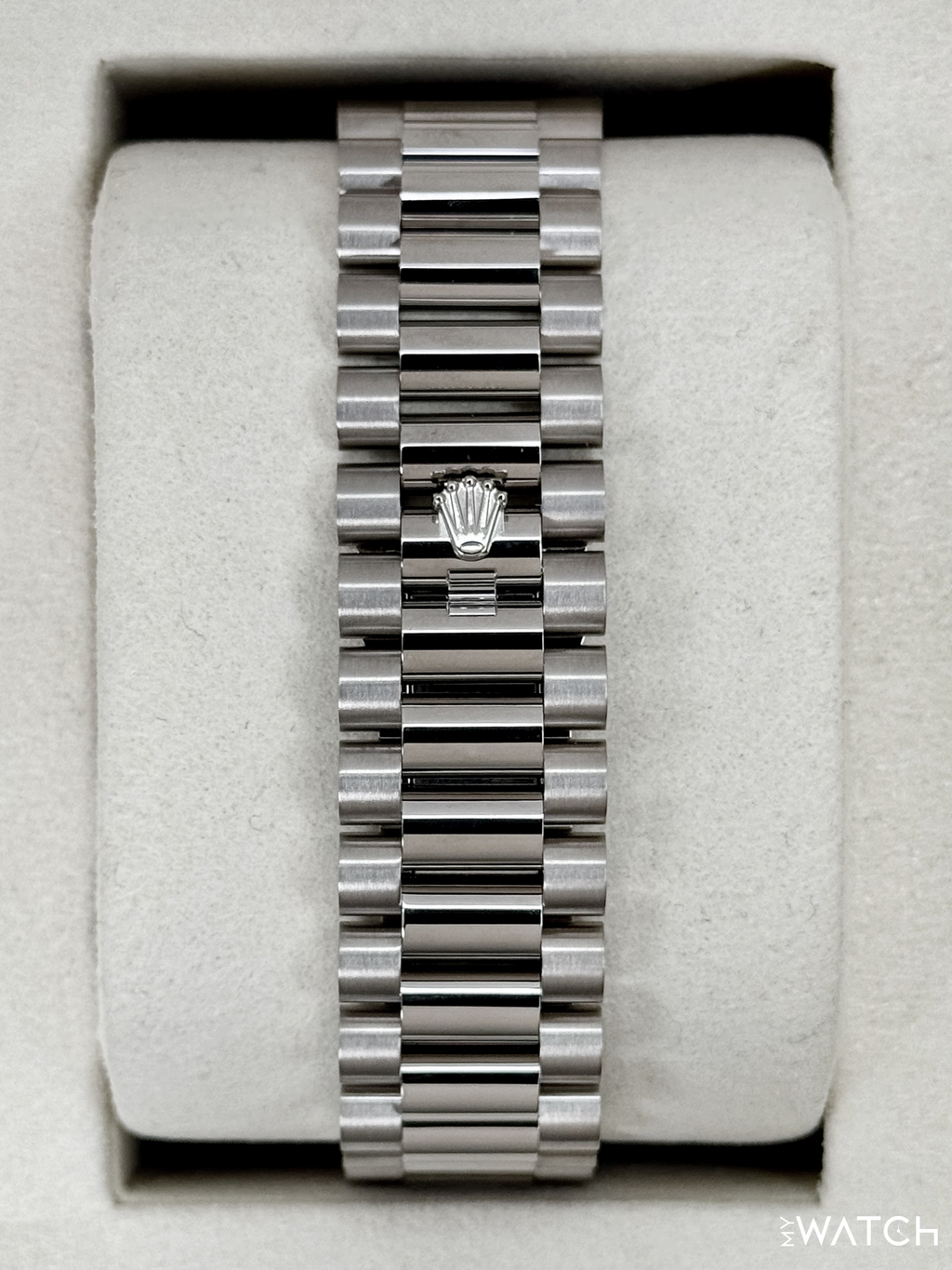 NEW 2026 Rolex Day-Date 40mm 228239 Presidential White Gold Meteorite Diamond Dial