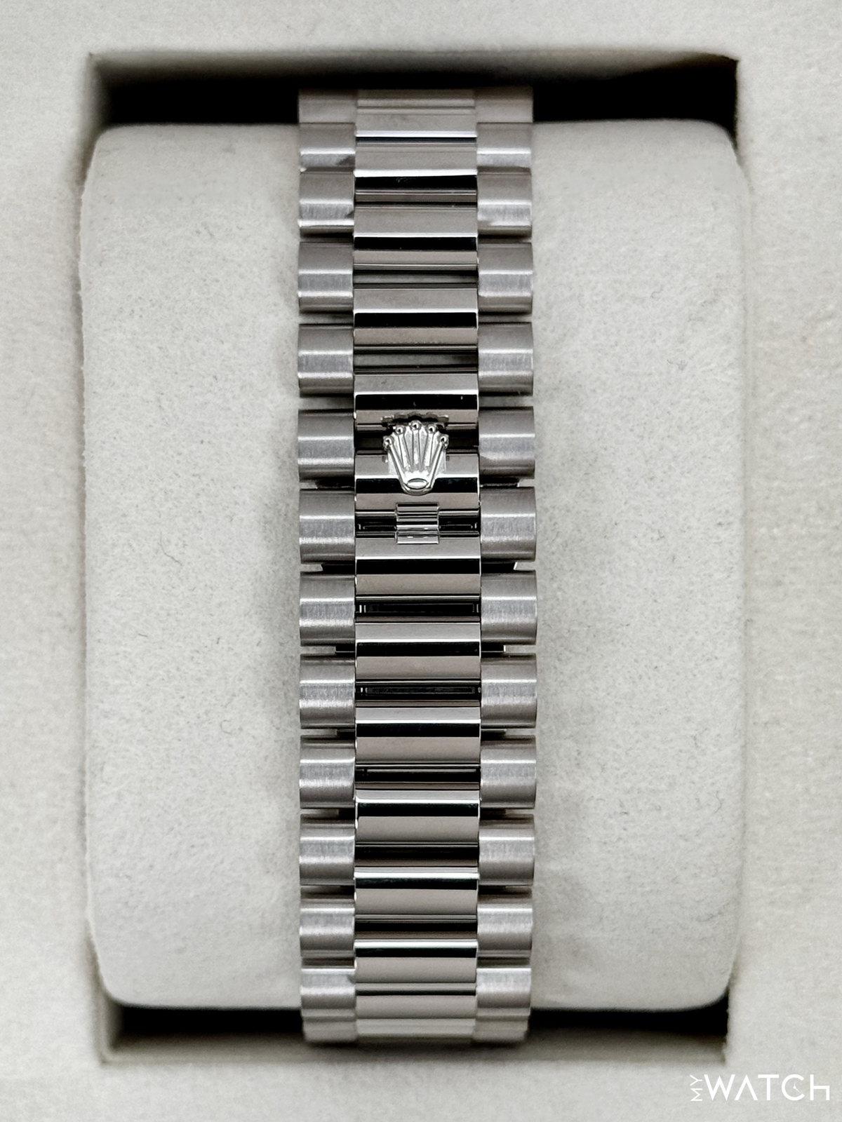 NEW 2026 Rolex Day-Date 40mm 228239 Presidential White Gold Meteorite Diamond Dial