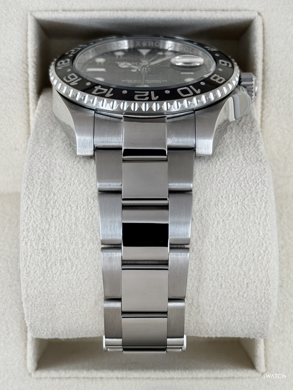2016 Rolex GMT-Master II 40mm 116710LN Stainless Steel Black Dial
