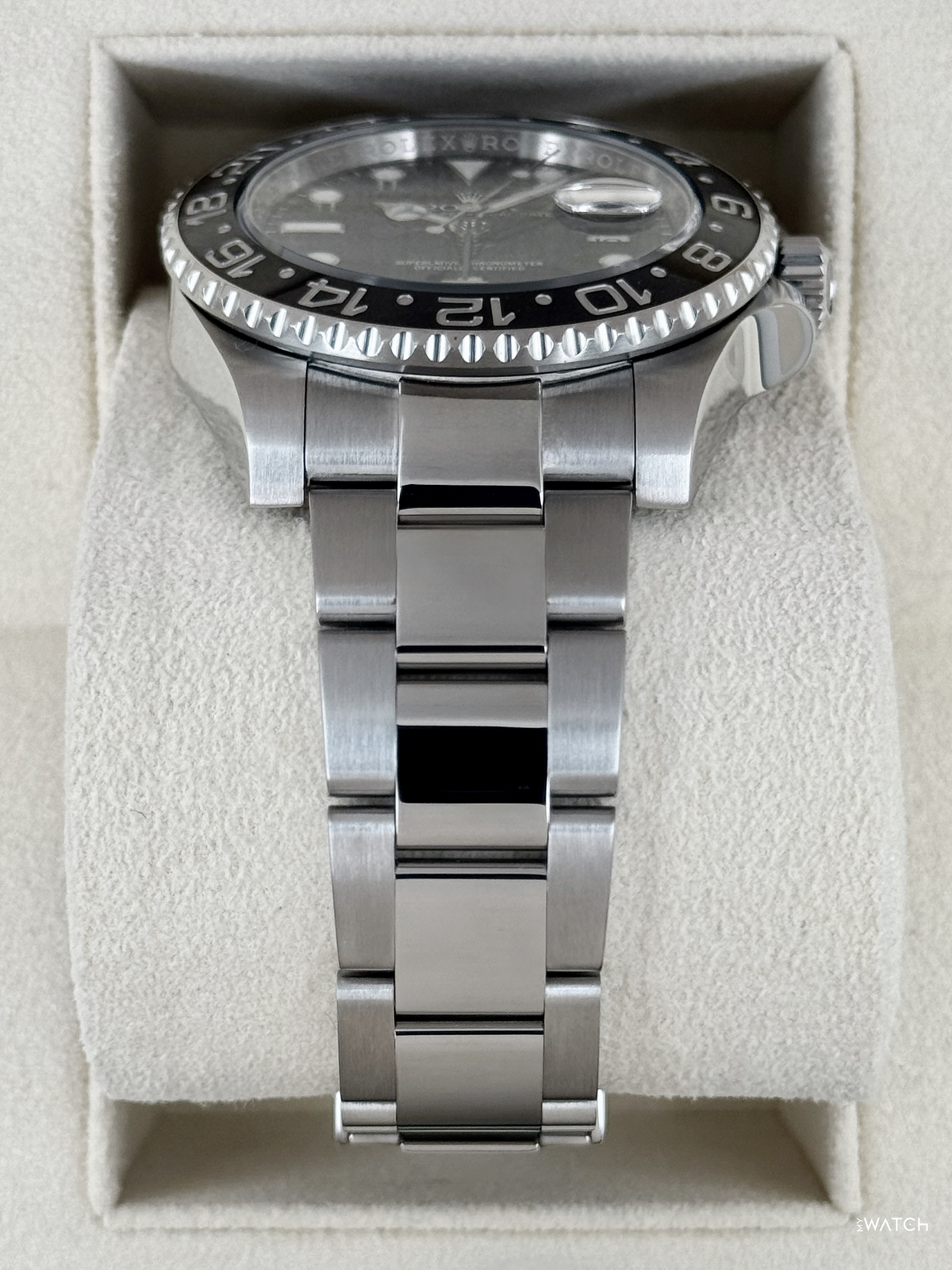 2016 Rolex GMT-Master II 40mm 116710LN Stainless Steel Black Dial