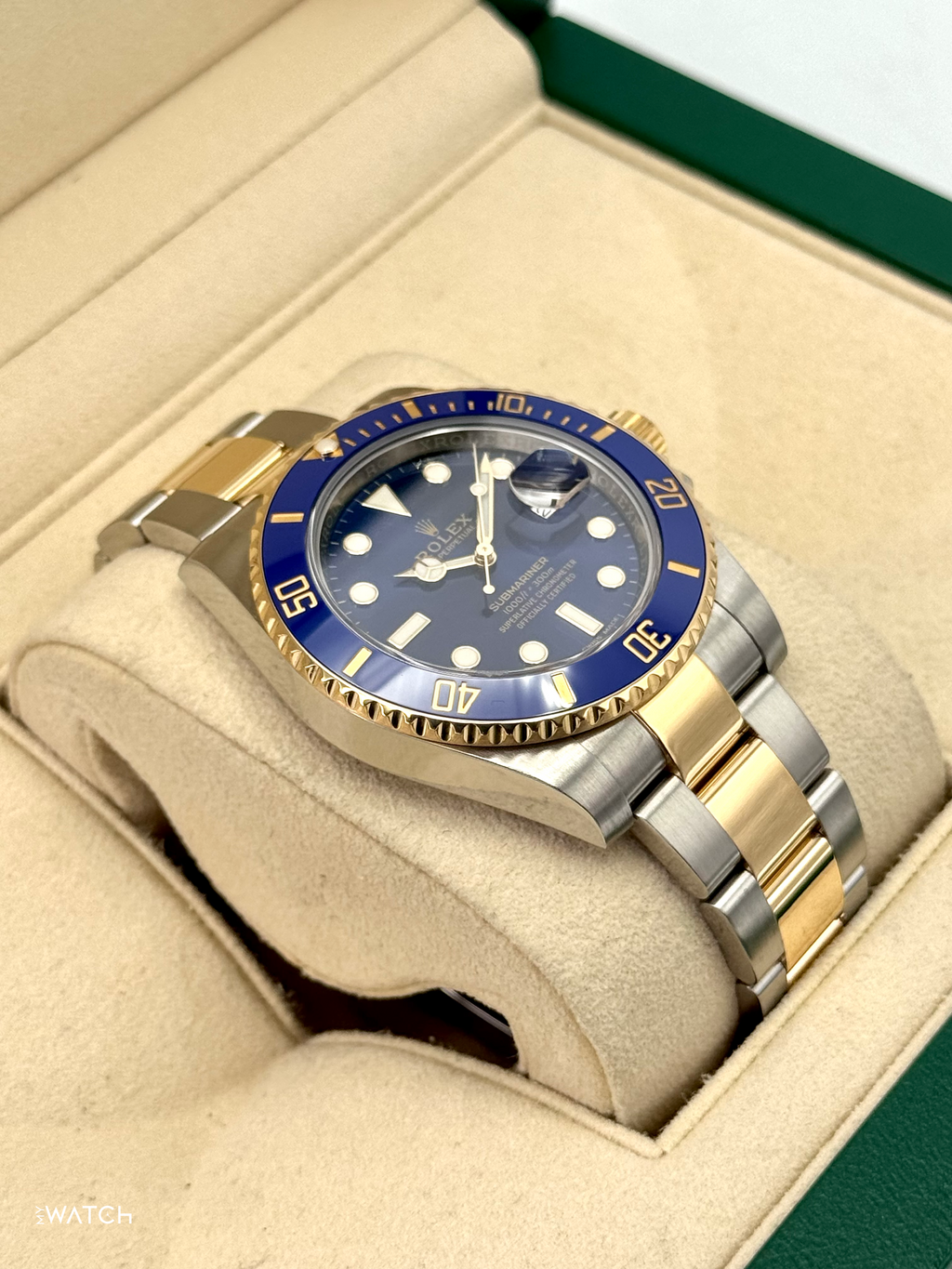 2020 Rolex Submariner "Bluesy" 40mm 116613LB Two-Tone Blue Dial