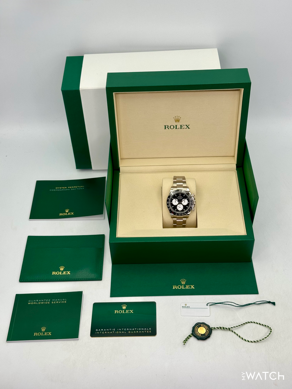 NEW Rolex Daytona "Le Mans" 40mm 126529LN White Gold Black Dial