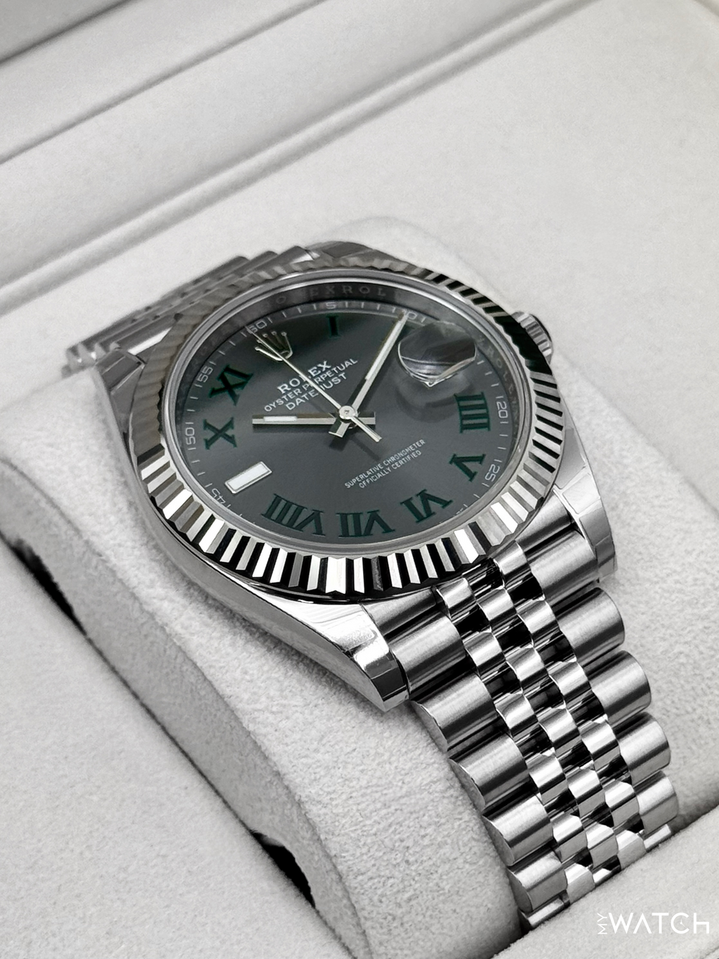 NEW 2026 Rolex Datejust 41mm 126334 Jubilee Wimbledon Dial