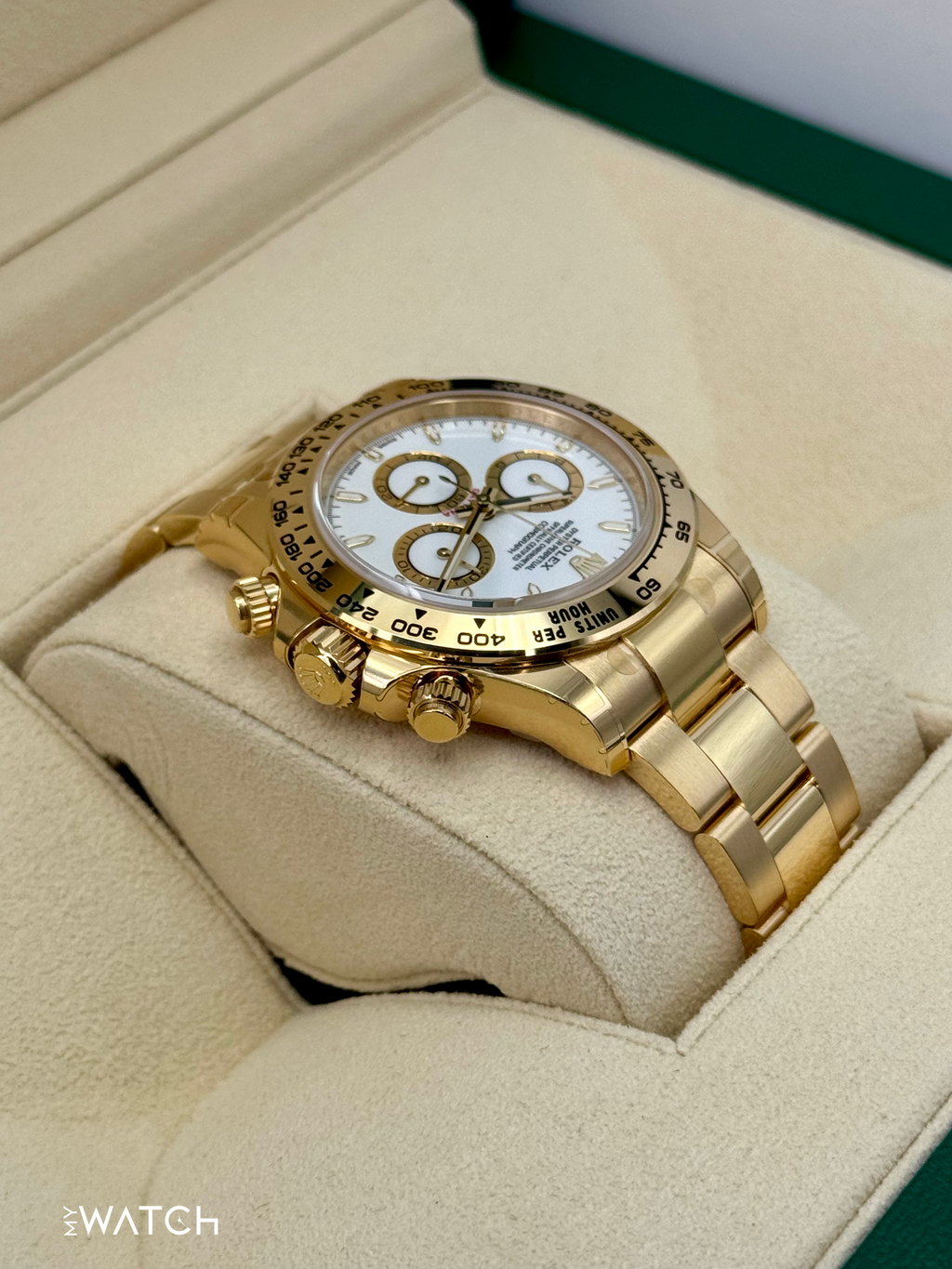 NEW 2025 Rolex Daytona 40mm 126508 18K Yellow Gold White Dial