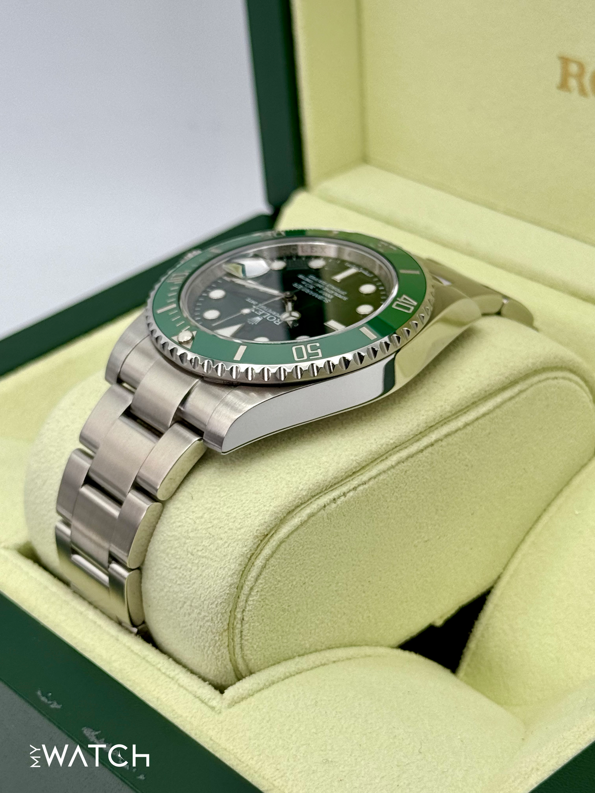 2012 Rolex Submariner “Hulk” 40mm 116610LV Green Dial