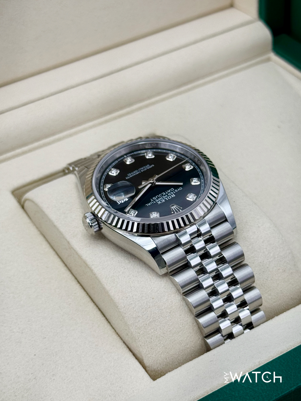 NEW 2026 Rolex Datejust 36mm 126234 Jubilee Black Diamond Dial