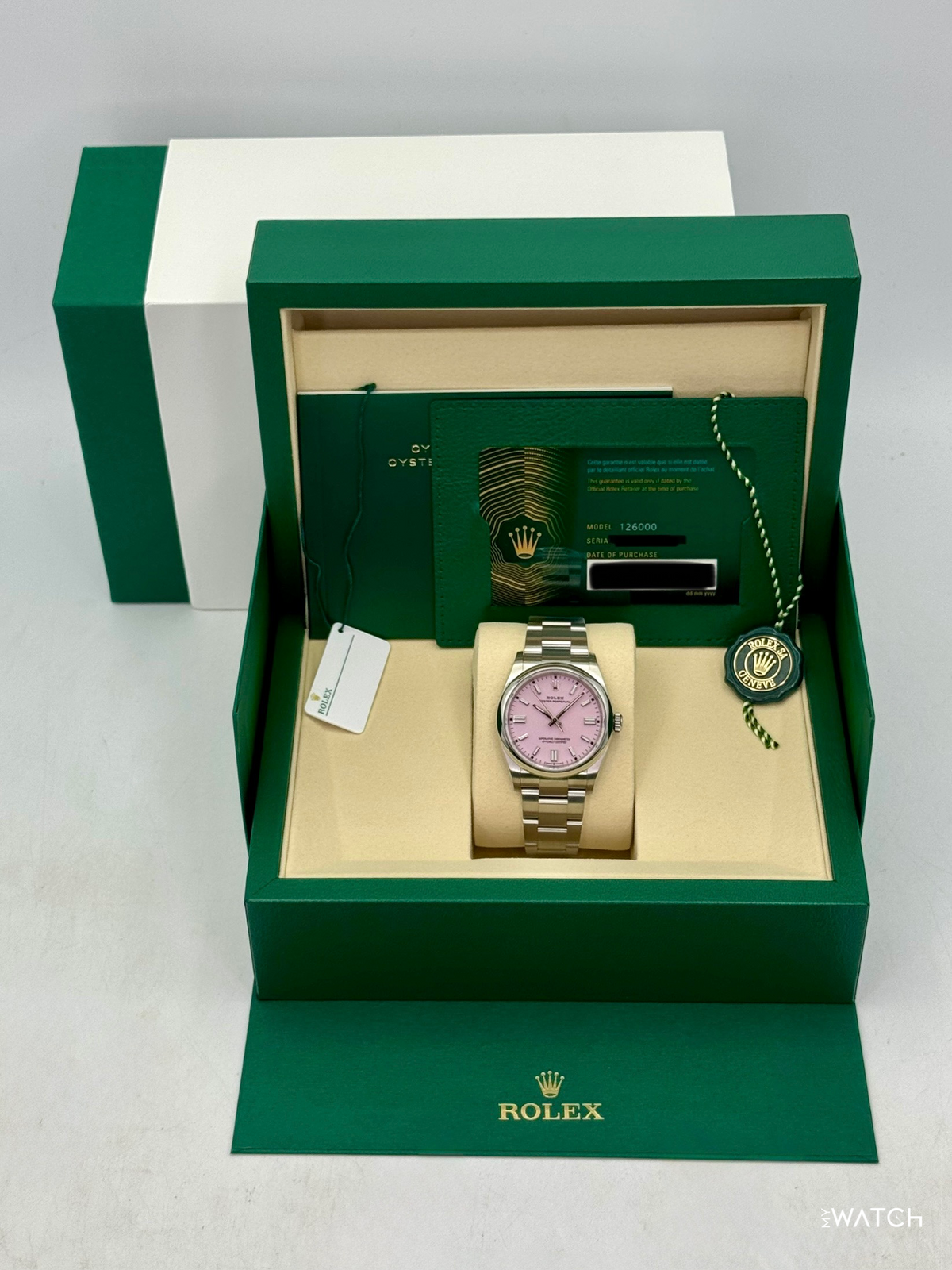 NEW 2026 Rolex Oyster Perpetual 36mm 126000 Candy Pink Dial