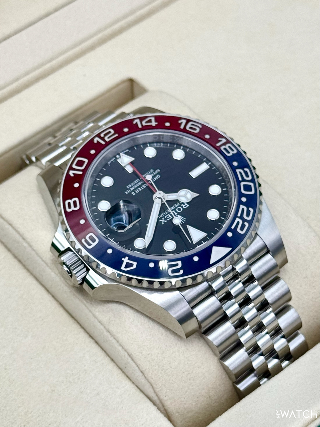 NEW 2026 Rolex GMT-Master II "Pepsi" 40mm 126710BLRO Jubilee (STICKERED)
