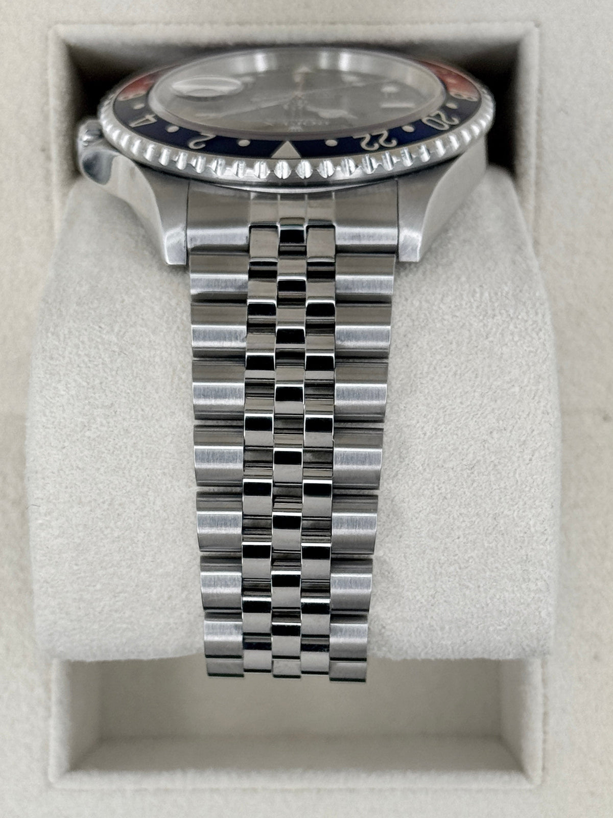2004 Rolex GMT-Master II "Pepsi/Coke/Black" 40mm 16710LN Jubilee (CPO)