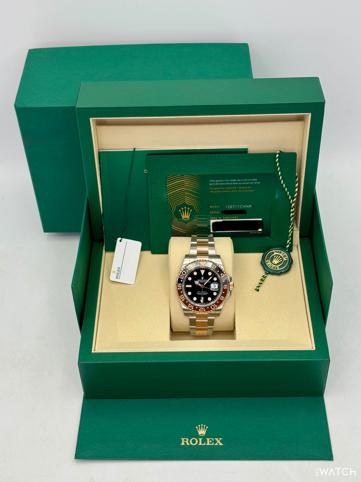 NEW 2026 Rolex GMT-Master II "Rootbeer" 40mm 126711CHNR Two-Tone (STICKERED)