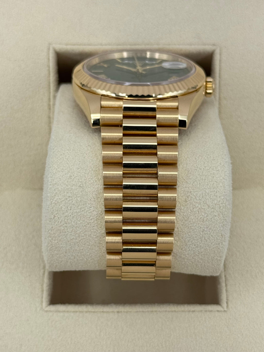 2024 Rolex Day-Date 40mm 228238 Presidential Green Dial