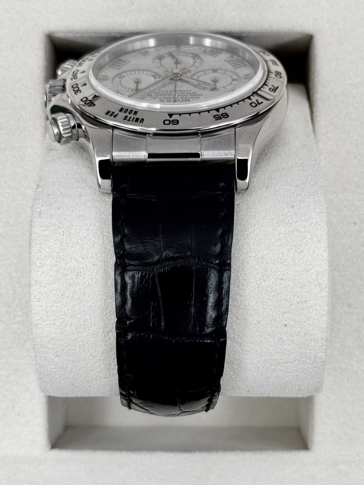 2003 Rolex Daytona 40mm 116519 White Gold Meteorite Dial (Collectors Set)