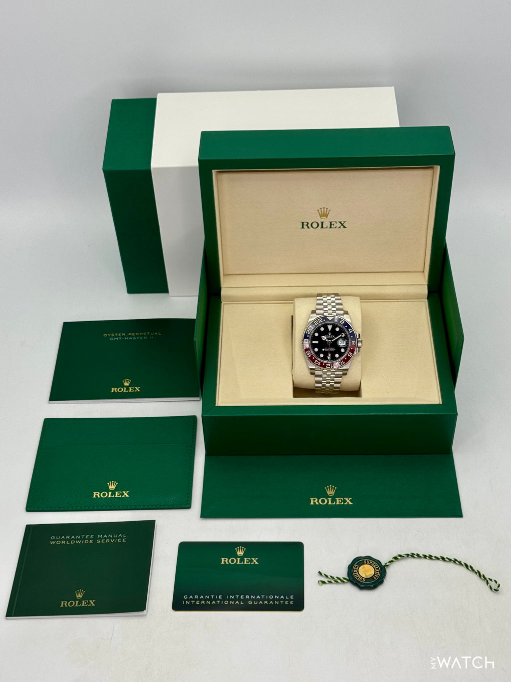 NEW 2025 Rolex GMT-Master II "Pepsi" 40mm 126710BLRO Jubilee