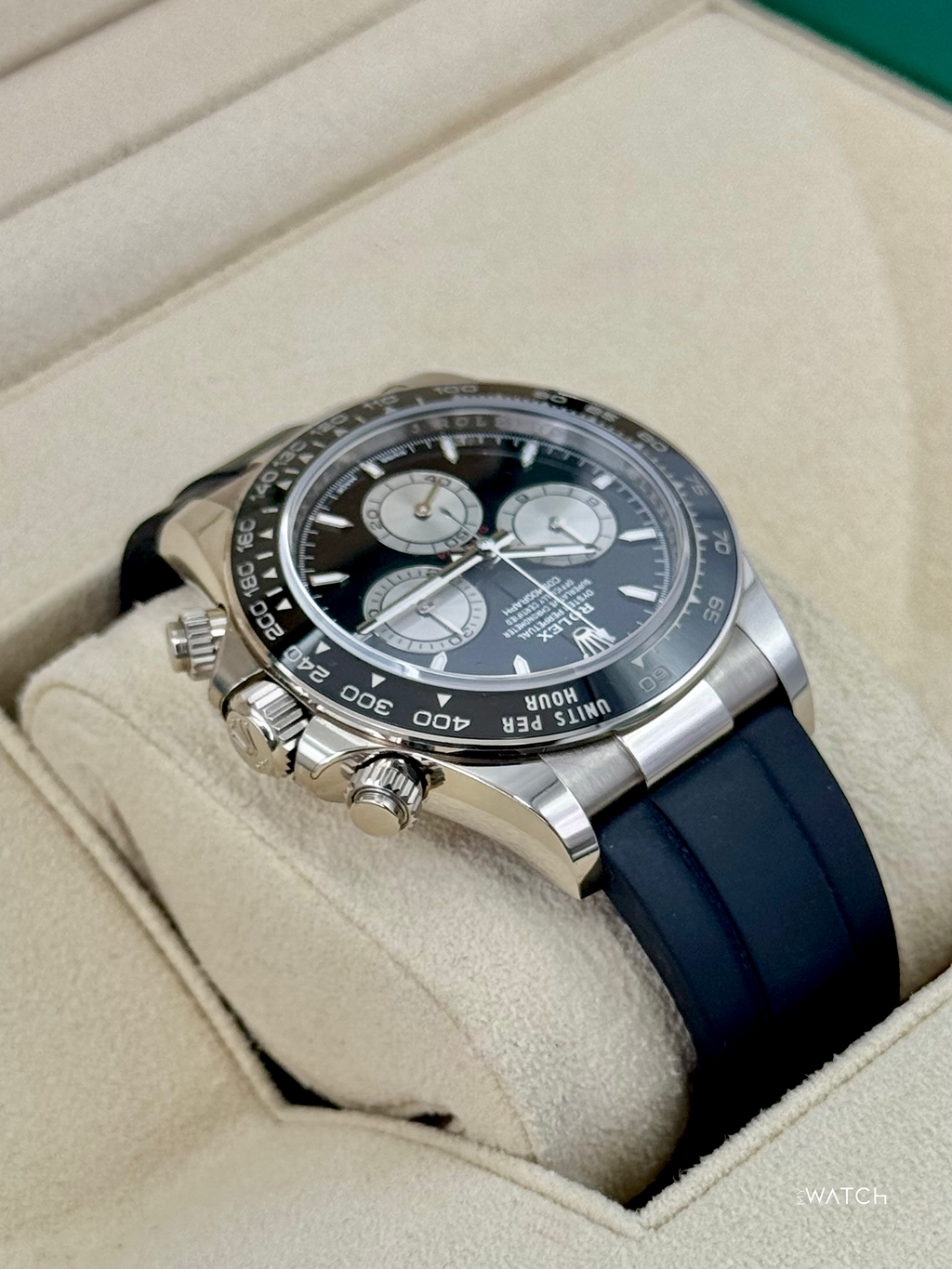 2024 Rolex Daytona "Baby Le Mans" 40mm 126519LN White Gold Black Dial (STICKERED)