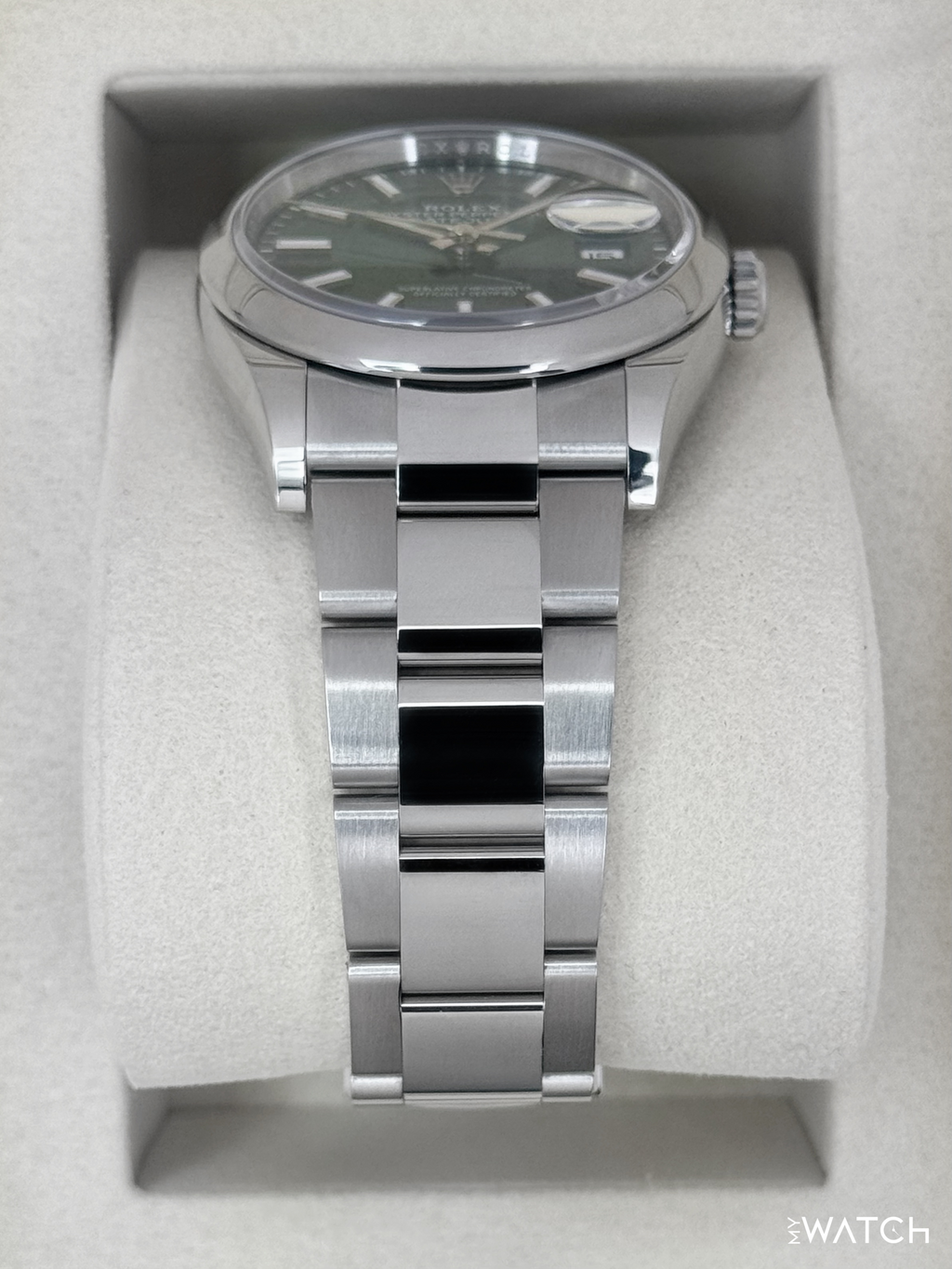 NEW 2026 Rolex Datejust 36mm 126200 Oyster Mint Green Dial